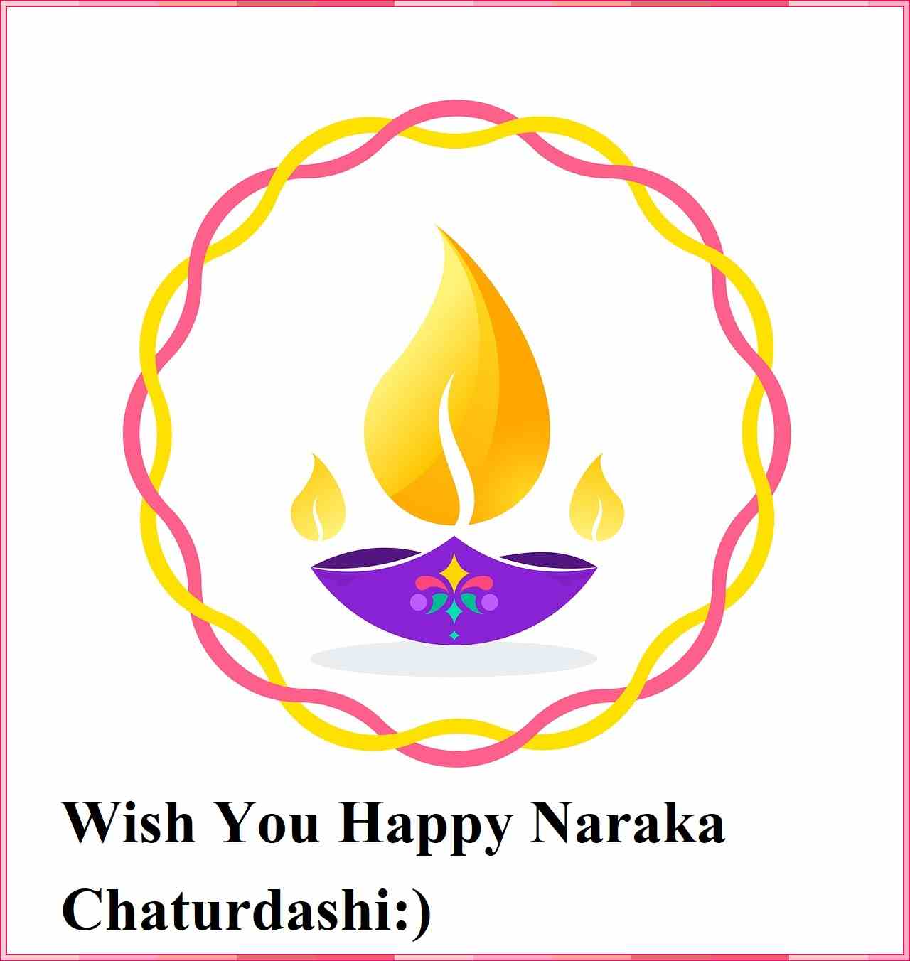 narak chaturdashi wishes in english

