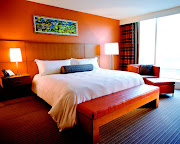 Sunday, August 22, 2010 (greektown hotel room king sized bed)