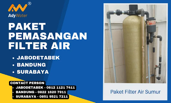 Cara Mengatasi air PDAM Keruh dengan Tabung Penjernih Air FRP dari Ady Water, Kandungan Bahan Aktif dalam Tabung Penjernih Air FRP Ady Water dan Harga Setiap Bahan Aktif serta Tabung Penjernih Air