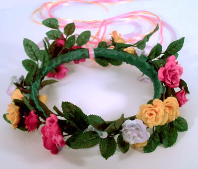 Flower Crown These are really fun for kids and adults