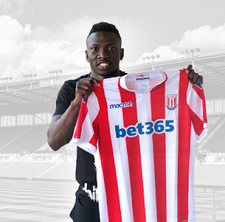 DONE DEAL: Stoke City announced the signing of Nigeria’s Oghenekaro Etebo on a five-year contract