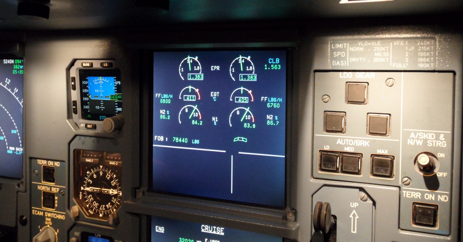 Airbus ECAM and Boeing EICAS