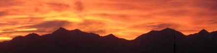 November Oquirrh Sunset cut