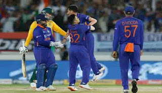 IND vs SA NEWS in Hindi,  बारिश की वजह से पांचवां टी-20 रद्द भारत बनाम साउथ अफ्रीका, ind vs sa 5th T20 news, भारत बनाम साउथ अफ्रीका मैच क्यों हुआ रद्