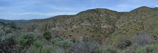 smooth eroded layers of rock