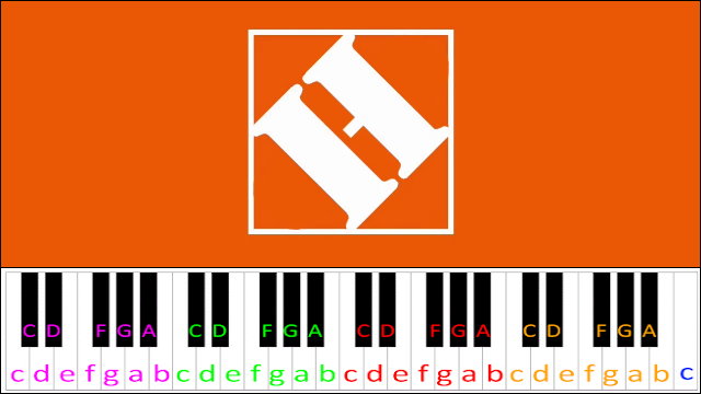 Let S Do This Home Depot Theme Piano Letter Notes - terus song piano roblox