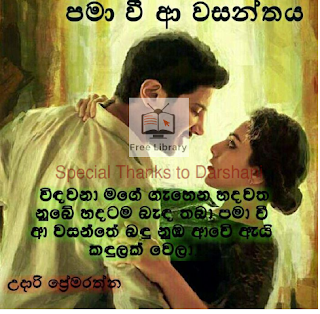 pamavi aa wasanthaya sinhala novel