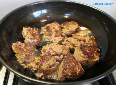 Carole's Chatter: Not exactly mince and not exactly meatballs