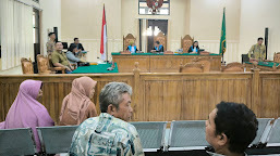 Sidang Lanjutan Pemeriksaan Saksi Dari Pihak Penggugat Kelompok Tani Imam Hasan Di PTUN Jambi.