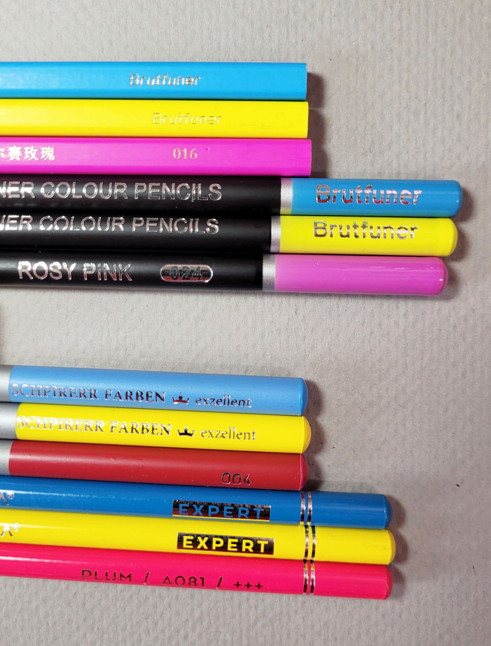 My new huge set of colored pencils SOUCOLOR 180. Are they similar