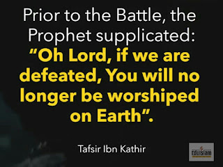 Battle Of Badr Supplication