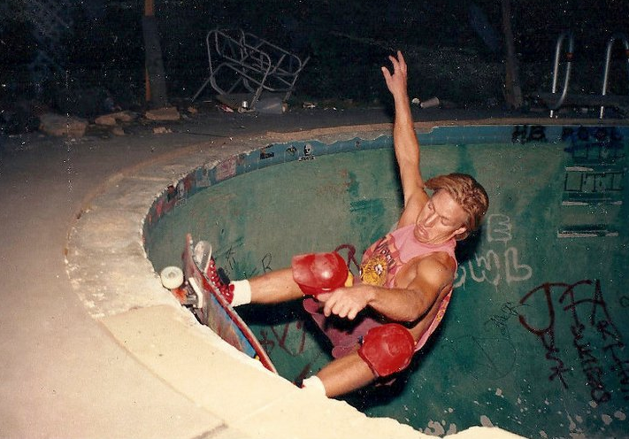 kenny king at the slime bowl CA 1989 pic by me