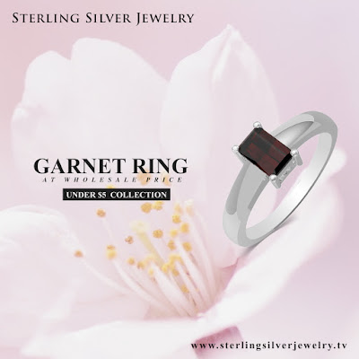 garnet ring wholesale