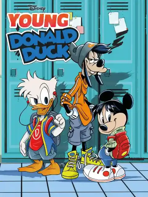 Read comic online in English of donald duck or the Arabic Version