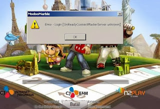 Cara Mengatasi Error Login Modo Marble