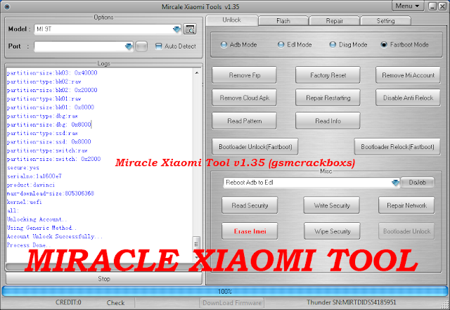 Miracle Xiaomi Tool V1.35, Miracle Xiaomi FRP Unlock Tool, Miracle Xiaomi Tool V1.36, Best Xiaomi Tool, gsm crack tools, gsm crack boxs