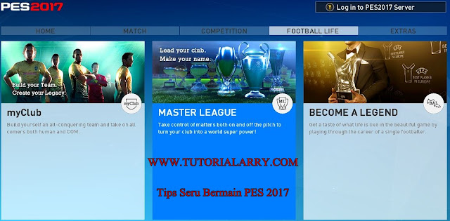 Tips Seru Bermain PES 2017