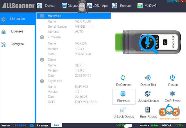 install vx manager