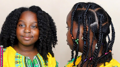 African Threading, Braids, and Twists | Natural Hair Kids Style | DiscoveringNatural