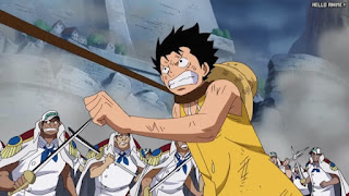 ワンピースアニメ 頂上戦争編 478話 ルフィ Monkey D. Luffy | ONE PIECE Episode 478