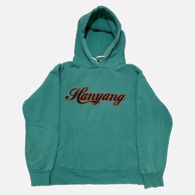 Boxy hoodie green