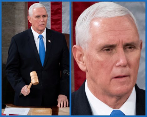 Mike Pence on January 6, 2021