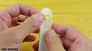 Membuat Sendiri Mainan Panahan Mini dari Stik Es Krim