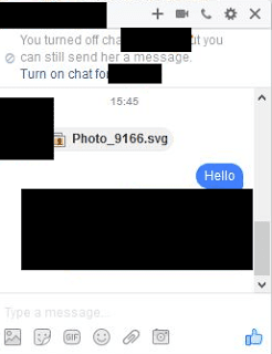 Attackers using Facebook Messenger to spread ( Locky Ransomware )