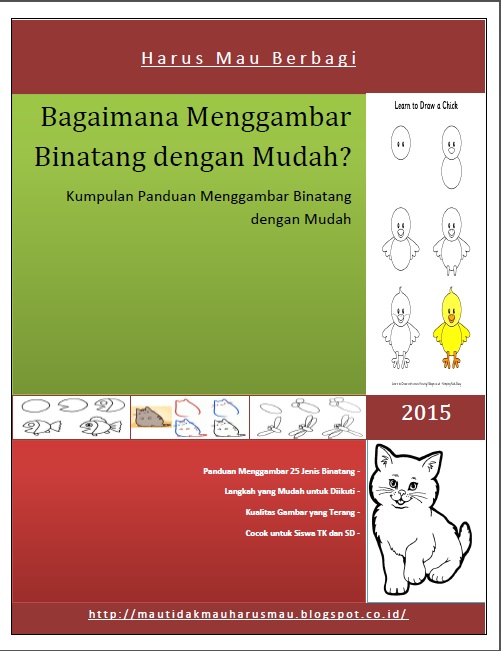 Download Buku  Panduan  Menggambar  Binatang