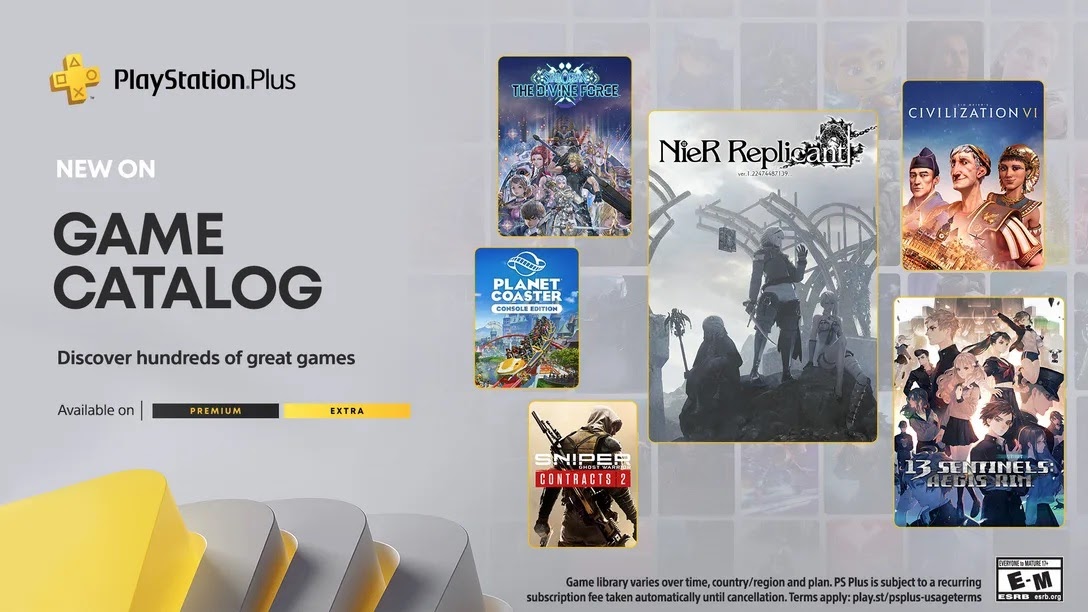 Adições ao Catálogo de Jogos PlayStation Plus para o mês de maio