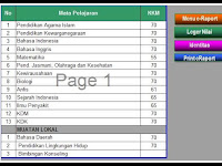 Aplikasi Terupdate 2017 Pembuatan Nilai Raport