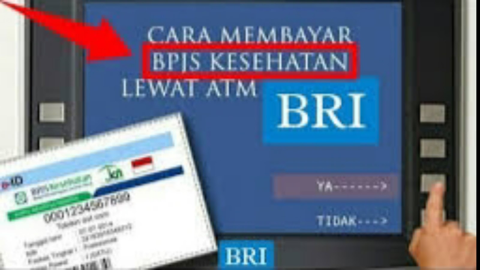  Cara Bayar BPJS Lewat ATM BRI  