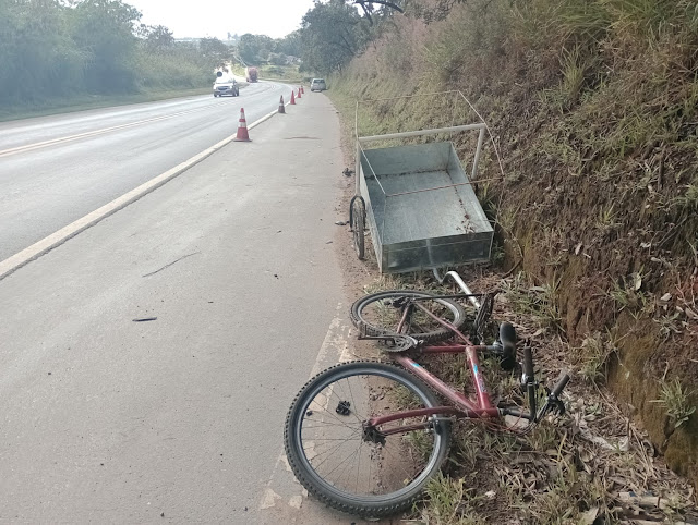 Ciclista morre após ser atropelado em rodovia em Jarinu