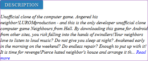 Hellish Neighbours : New Year game review