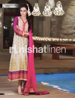 Nishat Eid Collection 2013 | Pret Ready to wear | Lawn Ruffle Chiffon