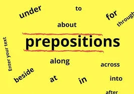 Full List of Prepositions in English with Useful Examples 3