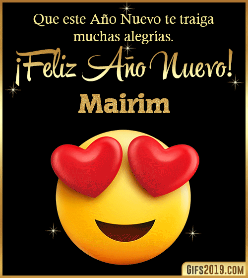 Gif animado feliz año nuevo mairim