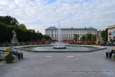 Schloss Mirabell Garden fountain