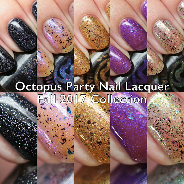 Octopus Party Nail Lacquer Fall 2017 Collection