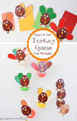 Count and sort turkey Game