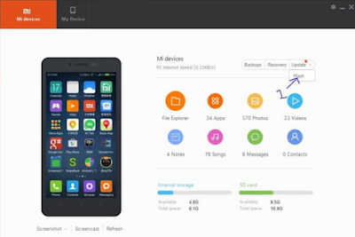 Tutorial Cara Flashing HP Xiaomi Mi 6c Menggunakan Mi PC Suite