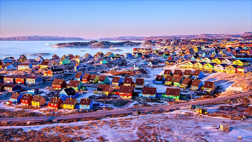 Ilulissat town: base camp for half of my time in Greenland - Epic Aurora Borealis Over Greenland And Iceland