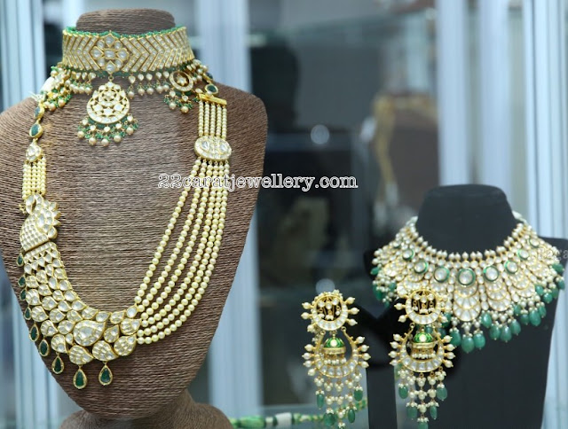 Kundan Peacock Haram Choker