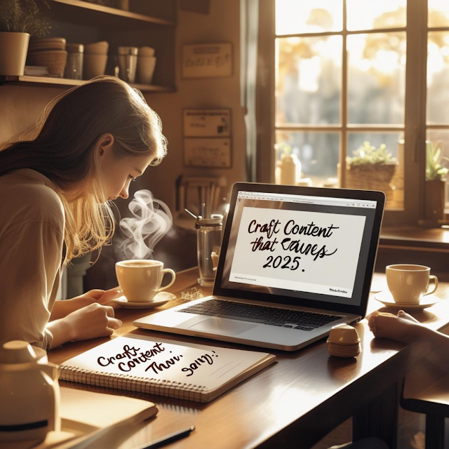 Cozy workspace for creating engaging Adsterra content in 2025