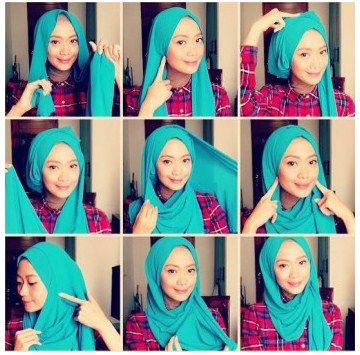 Cara Memakai Hijab Modern Pashmina Simple untuk Style Fashion Terkini