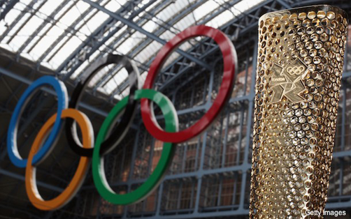 2012 London Olympics Torch Revealed, 2012 London Olympic Torch, London, PICTURE, image, photo, photos, pictures, billboard, wallpaper, triangular shape, Summer Olympics, Summer Olympics, 2012, British