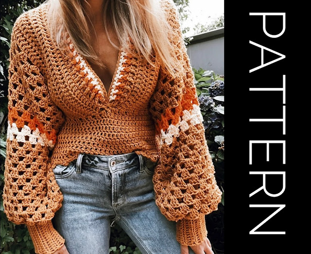 oversized crochet sweater pattern