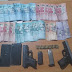 Apresan en Mao tres personas con dos pistolas ilegales y RD$38,900 pesos