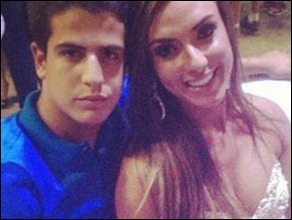Enzo Celulari e Nicole Bahls