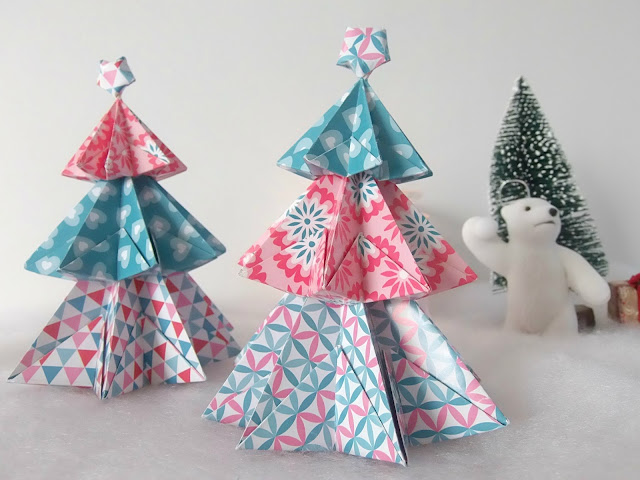 sapins origami